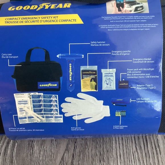 Goodyear Compact Emergency Safety Kit - Picture 5 of 6